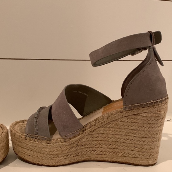 Dolce Vita Grey Espadrille Heel - Picture 8 of 10